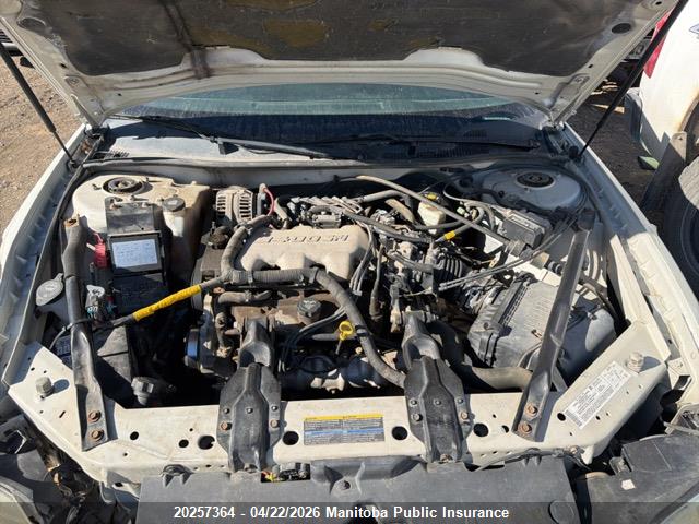 2004 Chevrolet Monte Carlo Ls მანქანა იყიდება აუქციონზე, vin: 2G1WW12E749453995, აუქციონის ნომერი: 20257364