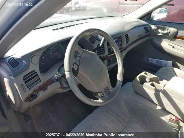 2003 Chevrolet Impala მანქანა იყიდება აუქციონზე, vin: 2G1WF52E639417950, აუქციონის ნომერი: 20257371