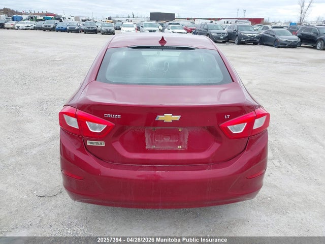 3G1BE5SM6HS536939 Chevrolet Cruze Lt Turbo