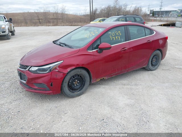 3G1BE5SM6HS536939 Chevrolet Cruze Lt Turbo