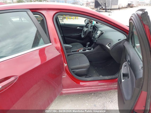 3G1BE5SM6HS536939 Chevrolet Cruze Lt Turbo