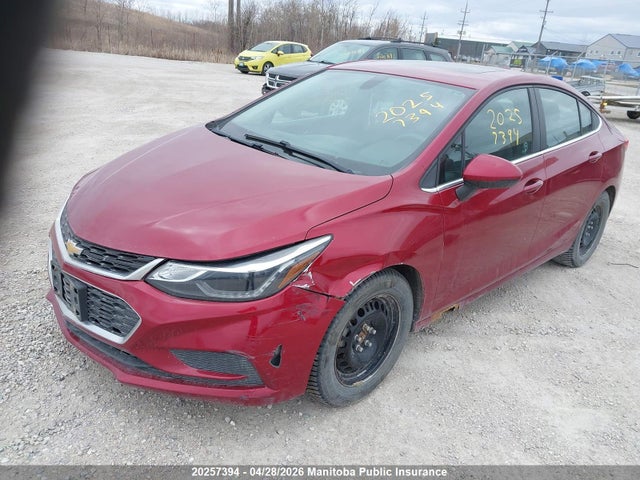 3G1BE5SM6HS536939 Chevrolet Cruze Lt Turbo