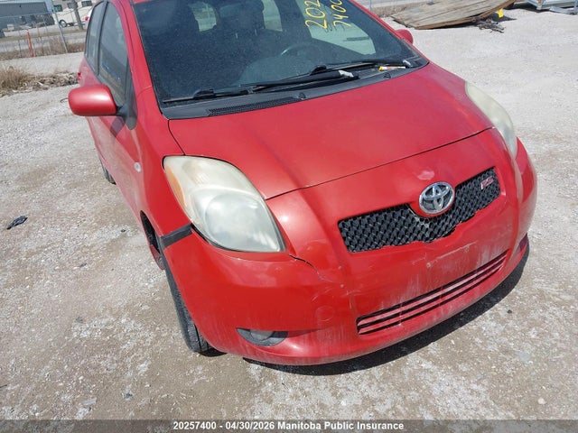 20257400 :رقم المزاد ، JTDKT923675128963 vin ، 2007 Toyota Yaris Rs مزاد بيع