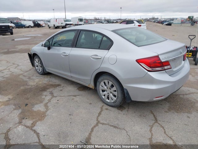 20257404 :رقم المزاد ، 2HGFB2F44FH007467 vin ، 2015 Honda Civic Lx مزاد بيع