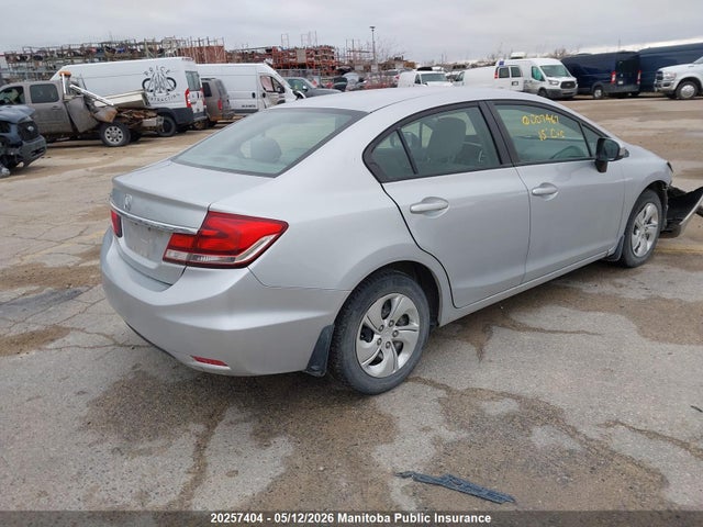 20257404 :رقم المزاد ، 2HGFB2F44FH007467 vin ، 2015 Honda Civic Lx مزاد بيع