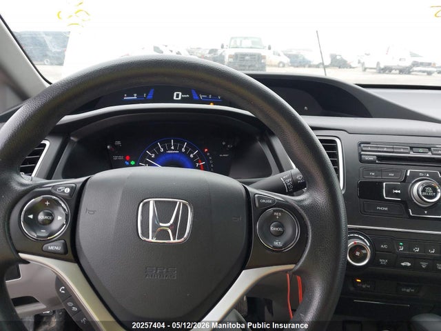20257404 :رقم المزاد ، 2HGFB2F44FH007467 vin ، 2015 Honda Civic Lx مزاد بيع