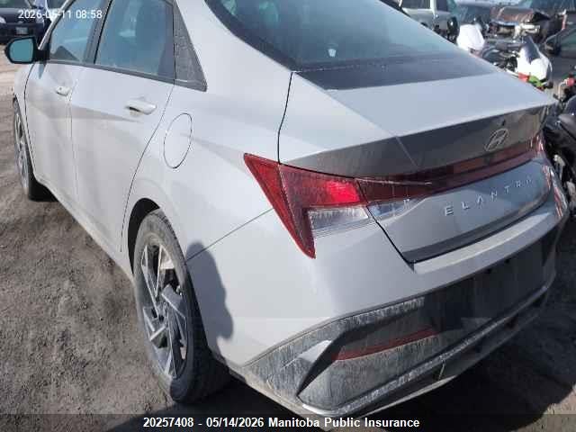2025 Hyundai Elantra Preferred Preferred მანქანა იყიდება აუქციონზე, vin: KMHLM4DG2SU010469, აუქციონის ნომერი: 20257408