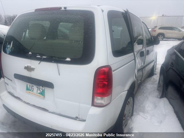2008 Chevrolet Uplander Ls მანქანა იყიდება აუქციონზე, vin: 1GNDU23WX8D165292, აუქციონის ნომერი: 20257415