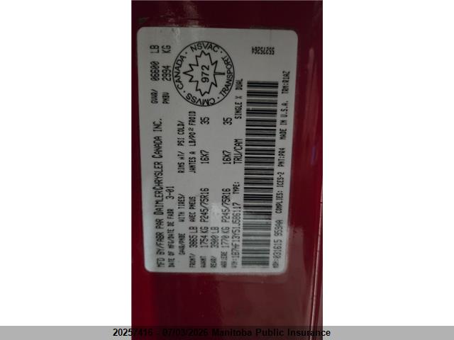 20257416 :رقم المزاد ، 1B7HF13Y51J586117 vin ، 2001 Dodge Ram 1500 Laramie Slt Quad Cab مزاد بيع