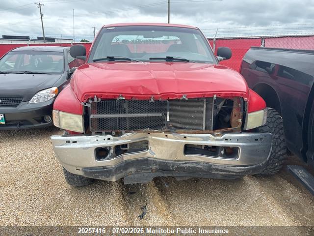 20257416 :رقم المزاد ، 1B7HF13Y51J586117 vin ، 2001 Dodge Ram 1500 Laramie Slt Quad Cab مزاد بيع