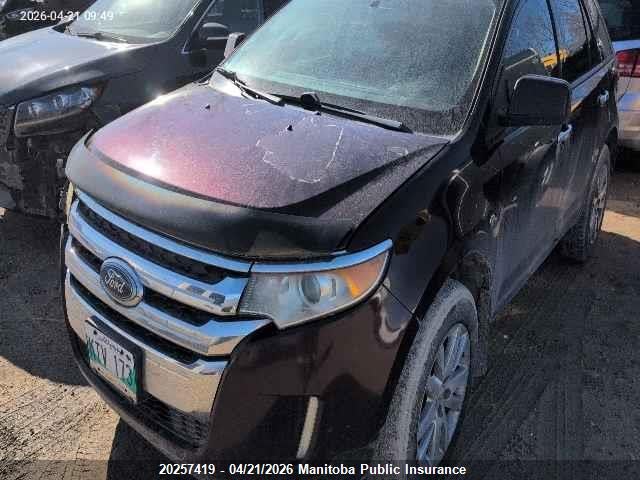 2011 Ford Edge Sel მანქანა იყიდება აუქციონზე, vin: 2FMDK4JC5BBA54645, აუქციონის ნომერი: 20257419
