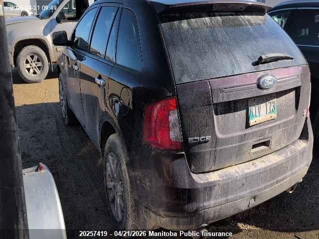 2011 Ford Edge Sel მანქანა იყიდება აუქციონზე, vin: 2FMDK4JC5BBA54645, აუქციონის ნომერი: 20257419