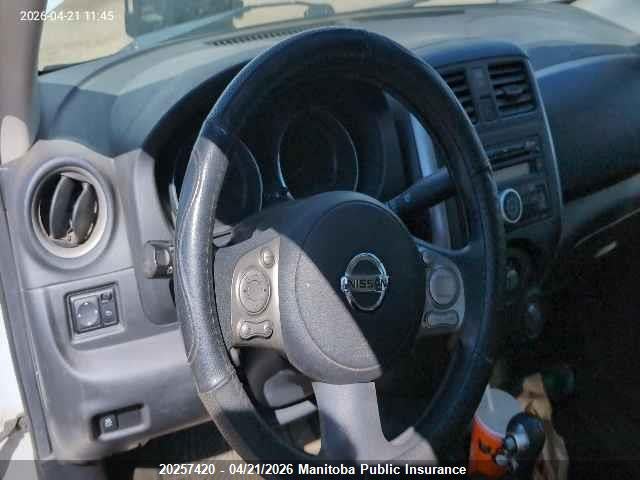 2013 Nissan Versa 1.6 Sv მანქანა იყიდება აუქციონზე, vin: 3N1CN7AP6DL872830, აუქციონის ნომერი: 20257420