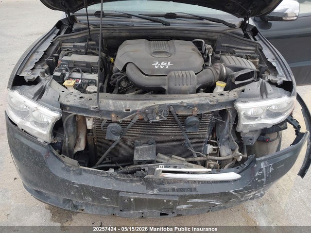 20257424 :رقم المزاد ، 1C4RDJDG8CC253658 vin ، 2012 Dodge Durango Crew Plus مزاد بيع