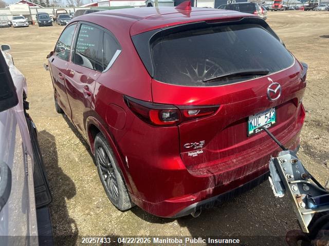 2025 Mazda Cx-5 Gt მანქანა იყიდება აუქციონზე, vin: JM3KFBDM1S0616445, აუქციონის ნომერი: 20257433
