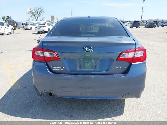 2017 Subaru Legacy 2.5i მანქანა იყიდება აუქციონზე, vin: 4S3BNCA69H3027769, აუქციონის ნომერი: 20257436