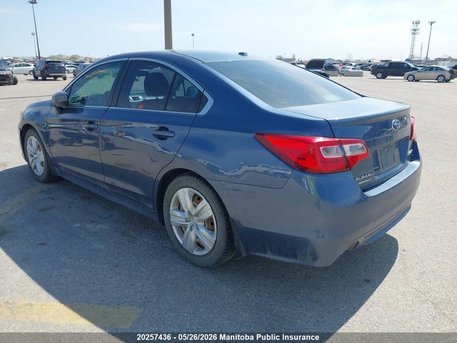 2017 Subaru Legacy 2.5i მანქანა იყიდება აუქციონზე, vin: 4S3BNCA69H3027769, აუქციონის ნომერი: 20257436