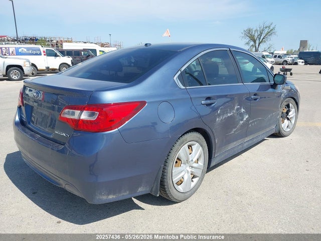 2017 Subaru Legacy 2.5i მანქანა იყიდება აუქციონზე, vin: 4S3BNCA69H3027769, აუქციონის ნომერი: 20257436