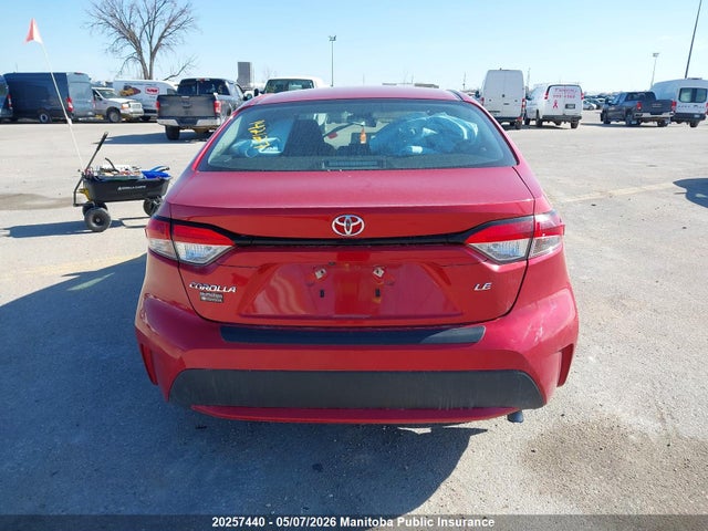 20257440 :رقم المزاد ، 5YFBPRBE3LP142127 vin ، 2020 Toyota Corolla Le مزاد بيع