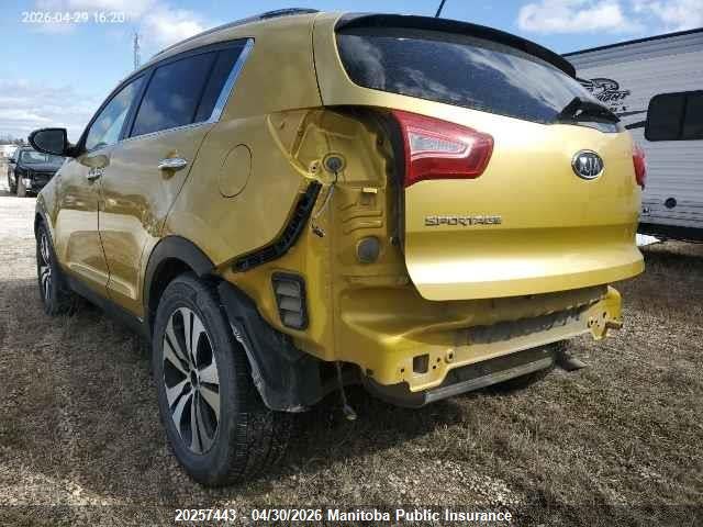 2011 Kia Sportage Ex მანქანა იყიდება აუქციონზე, vin: KNDPCCA23B7157359, აუქციონის ნომერი: 20257443