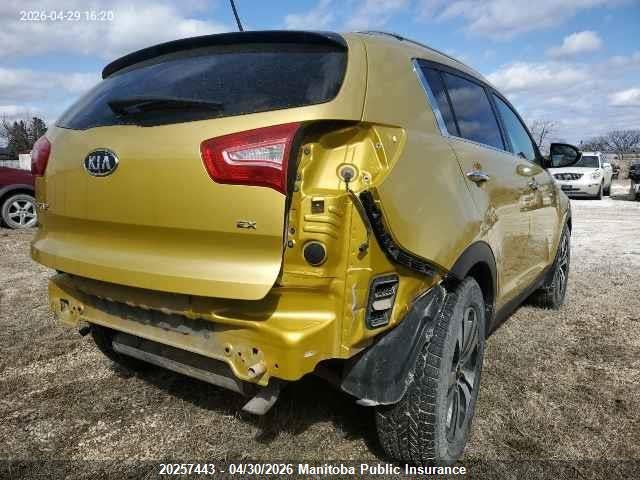 2011 Kia Sportage Ex მანქანა იყიდება აუქციონზე, vin: KNDPCCA23B7157359, აუქციონის ნომერი: 20257443