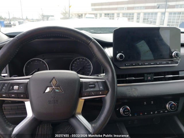 20257455 :رقم المزاد ، JA4J4UA89PZ605297 vin ، 2023 Mitsubishi Outlander Se مزاد بيع