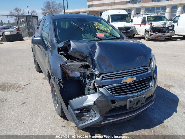 Aukcja sprzedaży 2015 Chevrolet Trax Lt, vin: 3GNCJMSB7FL236616, numer aukcji: 20257456
