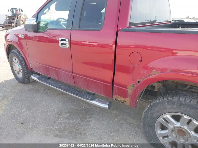 20257462 :رقم المزاد ، 1FTPX14V58FB73902 vin ، 2008 Ford F150 Lariat Supercab مزاد بيع