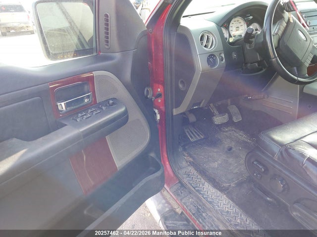 20257462 :رقم المزاد ، 1FTPX14V58FB73902 vin ، 2008 Ford F150 Lariat Supercab مزاد بيع