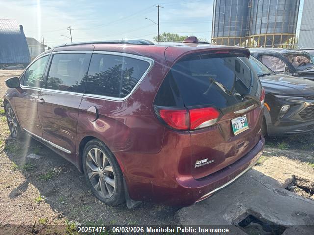 Продажа на аукционе авто 2017 Chrysler Pacifica Limited, vin: 2C4RC1GG3HR532528, номер лота: 20257475