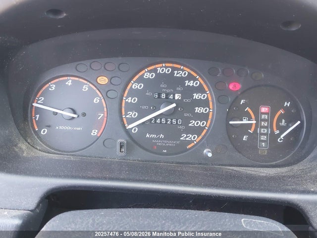 1999 Honda Cr-v მანქანა იყიდება აუქციონზე, vin: JHLRD1851XC810590, აუქციონის ნომერი: 20257476