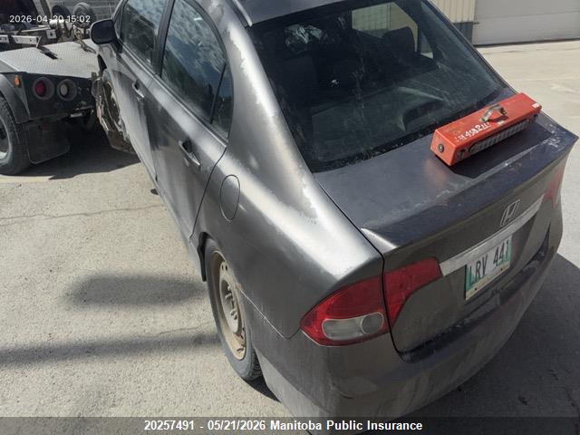 20257491 :رقم المزاد ، 2HGFA16669H030185 vin ، 2009 Honda Civic Sport مزاد بيع