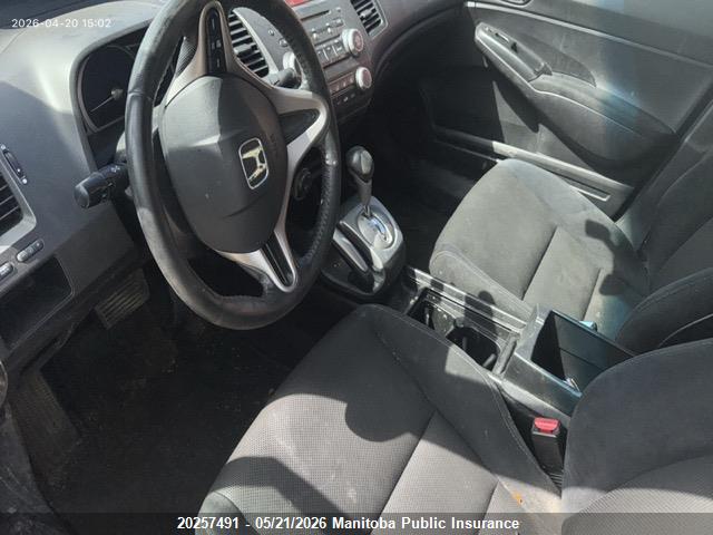 20257491 :رقم المزاد ، 2HGFA16669H030185 vin ، 2009 Honda Civic Sport مزاد بيع