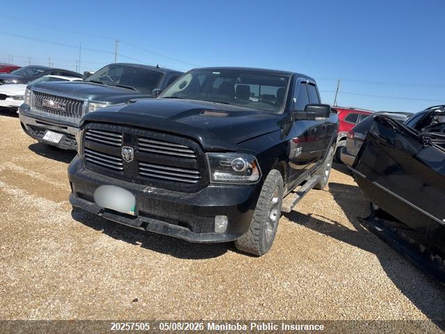 20257505 :رقم المزاد ، 1C6RR7HT4DS508865 vin ، 2013 Dodge Ram 1500 Sport Quad Cab مزاد بيع