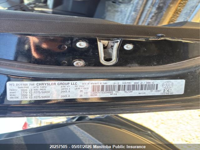 20257505 :رقم المزاد ، 1C6RR7HT4DS508865 vin ، 2013 Dodge Ram 1500 Sport Quad Cab مزاد بيع