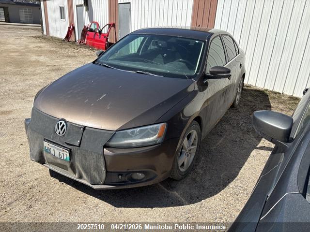 Продажа на аукционе авто 2012 Volkswagen Jetta 2.0 Tdi, vin: 3VWDL7AJ0CM394851, номер лота: 20257510
