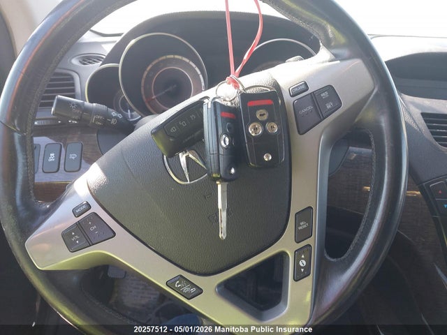 20257512 :رقم المزاد ، 2HNYD2H20CH002737 vin ، 2012 Acura Mdx Tech مزاد بيع