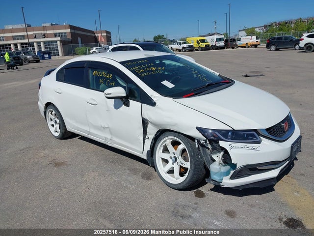 20257516 :رقم المزاد ، 2HGFB2F42FH029628 vin ، 2015 Honda Civic Lx مزاد بيع