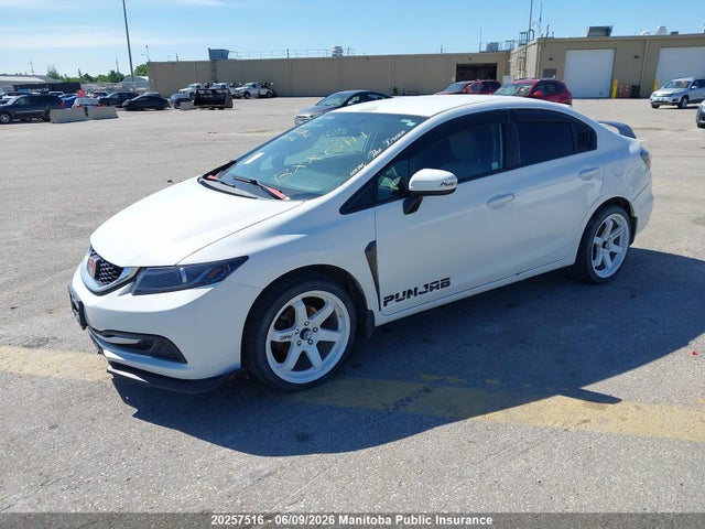 20257516 :رقم المزاد ، 2HGFB2F42FH029628 vin ، 2015 Honda Civic Lx مزاد بيع