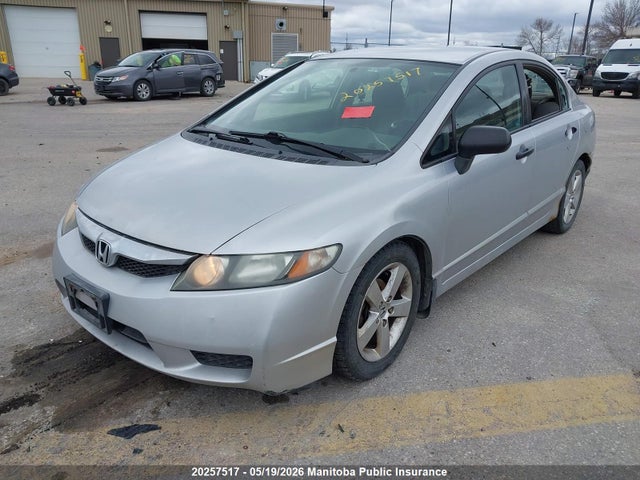 Aukcja sprzedaży 2009 Honda Civic Dx, vin: 2HGFA16209H000516, numer aukcji: 20257517