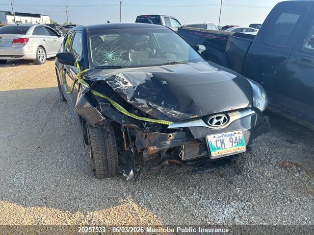 20257533 :رقم المزاد ، KMHTC6AD4CU045444 vin ، 2012 Hyundai Veloster مزاد بيع
