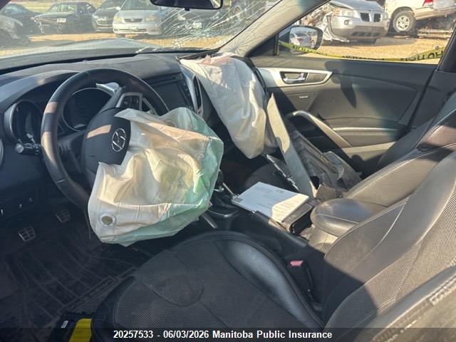 20257533 :رقم المزاد ، KMHTC6AD4CU045444 vin ، 2012 Hyundai Veloster مزاد بيع