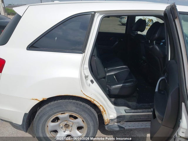 20257535 :رقم المزاد ، 2HNYD28209H006991 vin ، 2009 Acura Mdx مزاد بيع