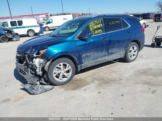 20257537 :رقم المزاد ، 2GNAXVEX5L6213709 vin ، 2020 Chevrolet Equinox Lt 2.0t مزاد بيع
