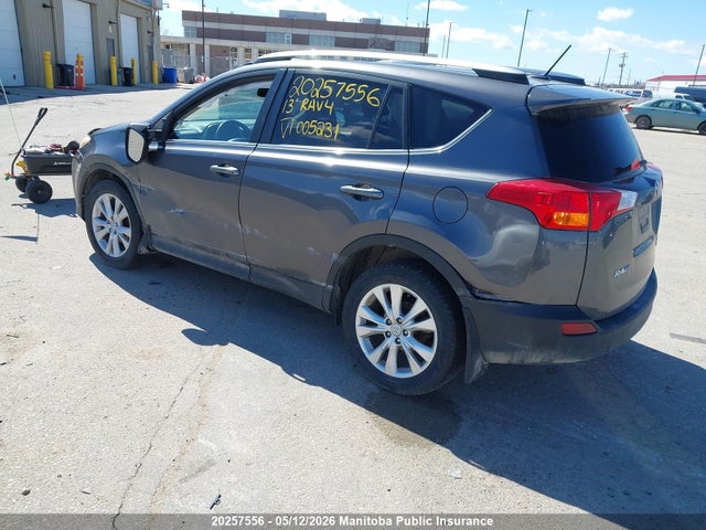 20257556 :رقم المزاد ، 2T3DFREV6DW005231 vin ، 2013 Toyota Rav4 Limited مزاد بيع