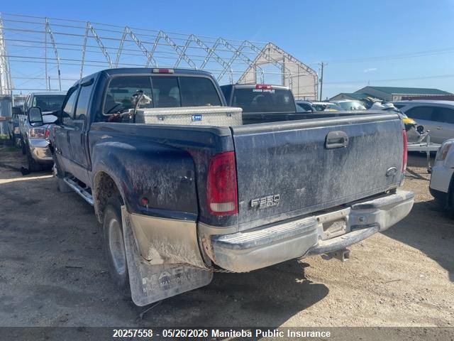 20257558 :رقم المزاد ، 1FTWW33F61ED48416 vin ، 2001 Ford F350 Sd Crew Cab مزاد بيع