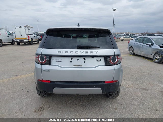 SALCR2BG1GH587709 Land Rover Discovery Sport Hse