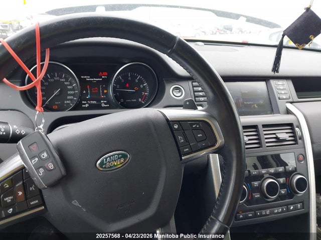 SALCR2BG1GH587709 Land Rover Discovery Sport Hse