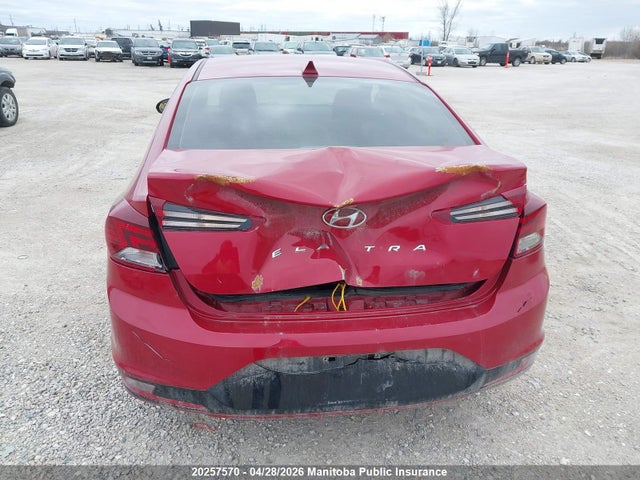 2020 Hyundai Elantra Preferred მანქანა იყიდება აუქციონზე, vin: KMHD84LF8LU086488, აუქციონის ნომერი: 20257570