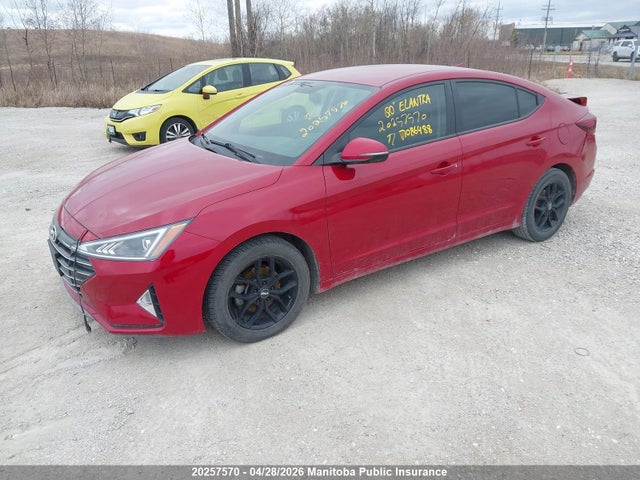 2020 Hyundai Elantra Preferred მანქანა იყიდება აუქციონზე, vin: KMHD84LF8LU086488, აუქციონის ნომერი: 20257570